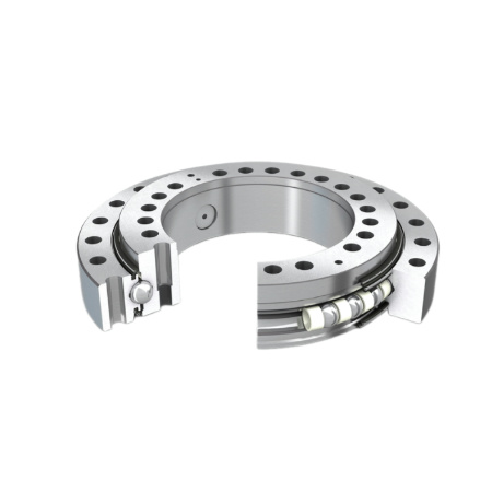 Slewing ring bearings with three-row roller bearings